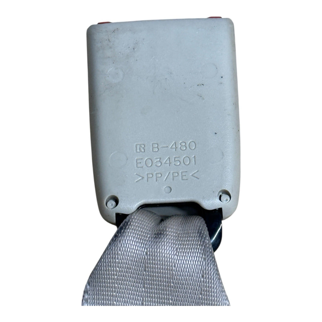2005-2007 G35 rear seat receiver buckle wheat/beige