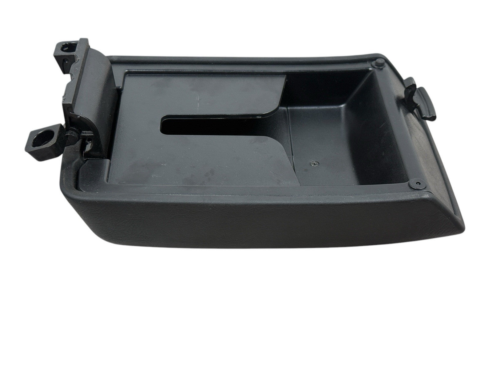 03-05 Hyundai Tiburon Center Console Cover Storage Lid Armrest Arm Rest OEM Blac