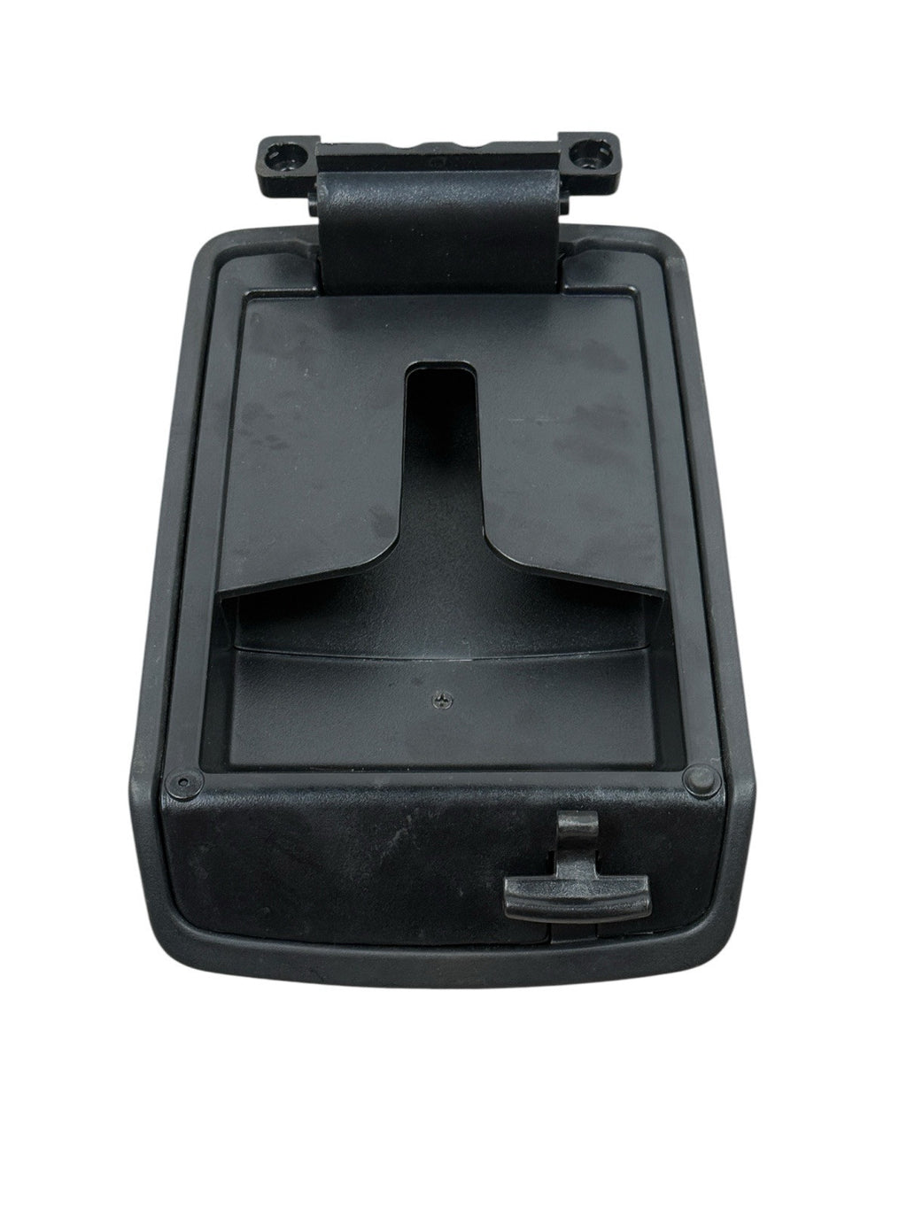 03-05 Hyundai Tiburon Center Console Cover Storage Lid Armrest Arm Rest OEM Blac