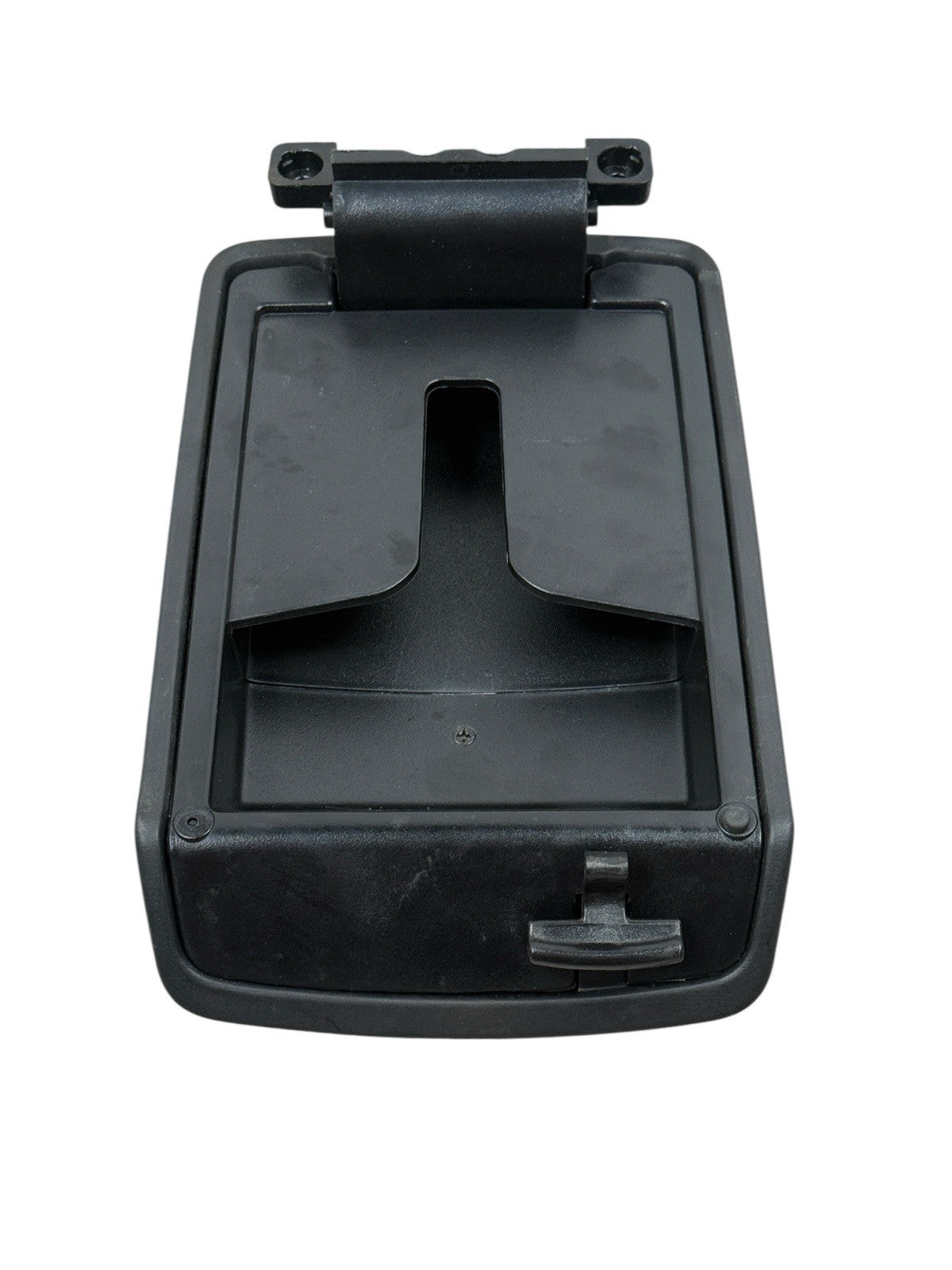 03-05 Hyundai Tiburon Center Console Cover Storage Lid Armrest Arm Rest OEM Blac